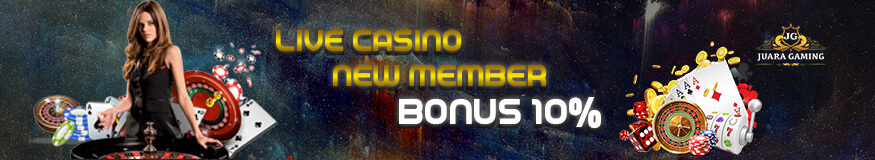 10% New Member Live Casino